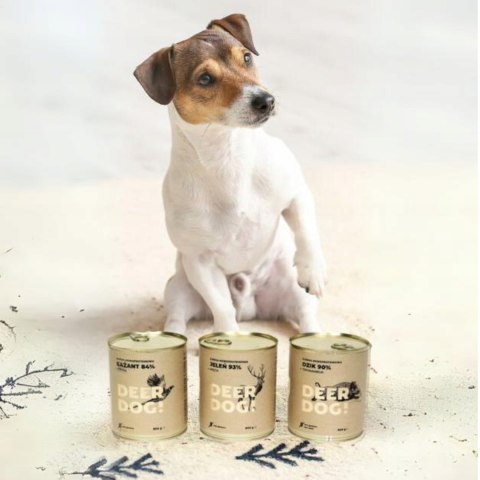 Deer Dog Jeleń z miętą 800g puszka