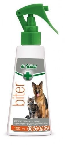 Laboratorium DermaPharm Dr Seidel Biter Płyn Przeciwko Obgryzaniu Przedmiotów Przez Zwierzęta 100ml