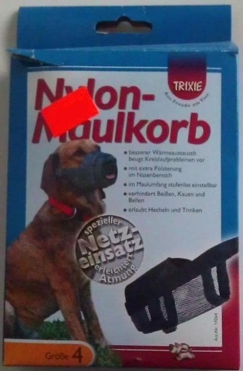 Trixie Kaganiec Nylonowy Z Siatką S-M