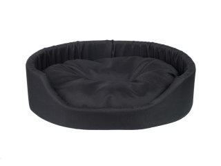 AMIPLAY Legowisko Owalne Basic Czarne M