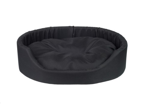 AMIPLAY Legowisko Owalne Basic Czarne XS