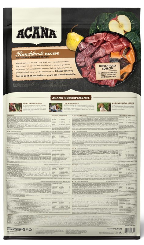 Acana Regionals Ranchlands Dog 11,4kg