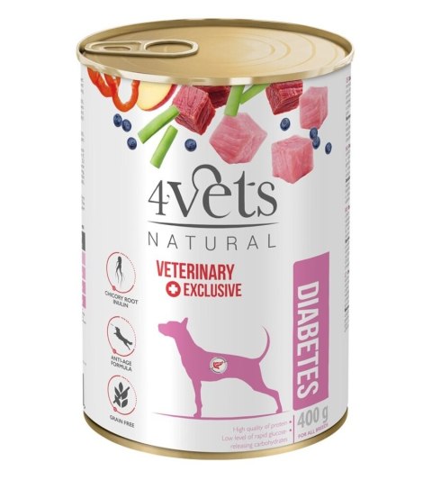 Dolina Noteci 4Vets Dog Diabetes 400g