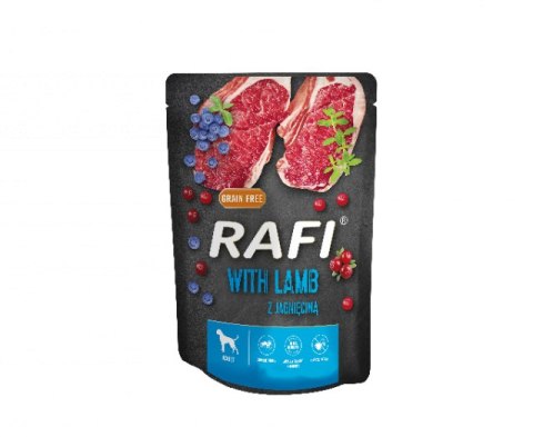 Dolina Noteci Rafi Z Jagnięciną Dla Psa (Czarne Opakowanie) 300g