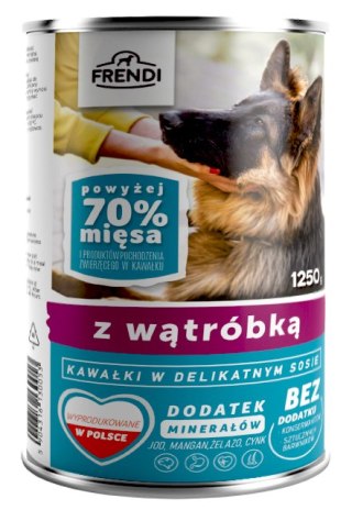 Frendi Kawałki W Delikatnym Sosie Z Wątróbką 1250g