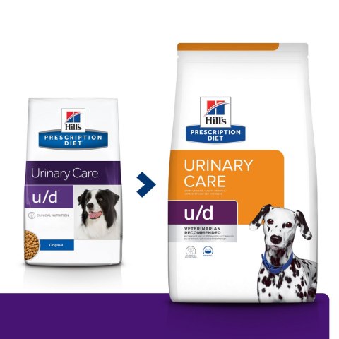 Hill's PD Prescription Diet Canine u/d Urinary Care 10kg
