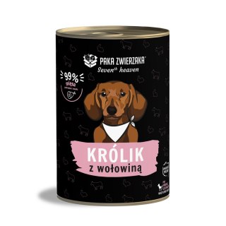 Paka Zwierzaka Seventh Heaven Królik Z Wołowiną 400g