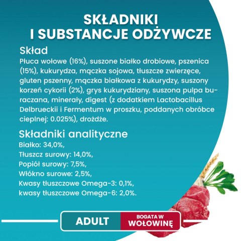 Purina One Cat Adult Karma Z Wołowiną Dla Kota 800g