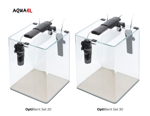 AQUAEL Zestaw Opti Bent Set Day & Night 20 Czarny