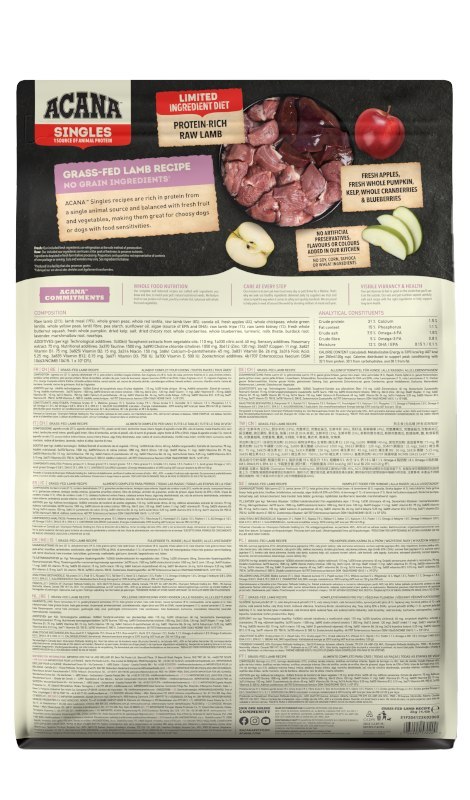 Acana Singles Grass-Fed Lamb 2kg