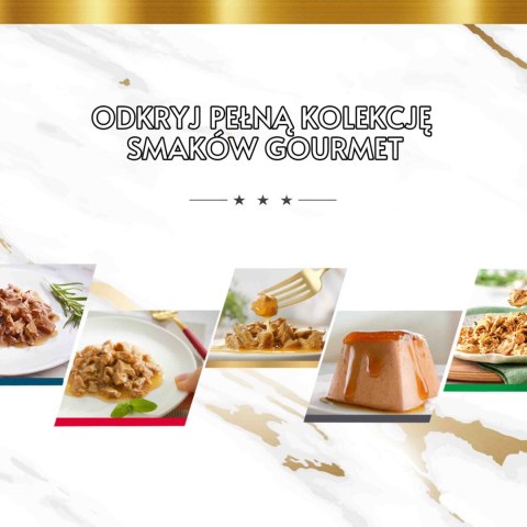 Purina Gourmet Perle Karma dla kotów mini fileciki w sosie z wołowiną i marchewką 85 g