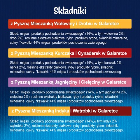 Felix Duo Wiejskie Smaki W Galaretce 4x85g