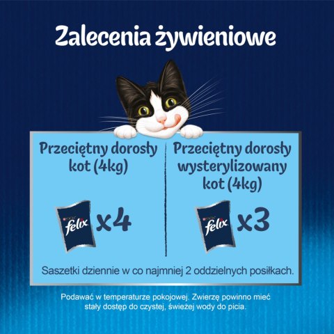 Felix Wiejskie Smaki W Galaretce Z Wołowina I Kurczakiem 4x85g