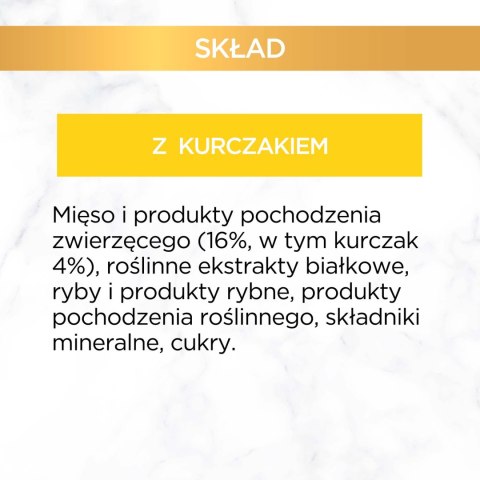 Purina Gourmet Gold Sauce Delight z kurczakiem 85g