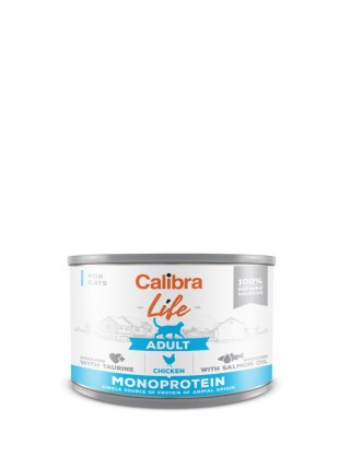 Calibra Cat Adult Life Karma Dla Kota Z Kurczakiem 200g
