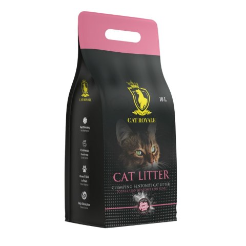 Cat Royale Lawenda Żwirek Bentonitowy 10 L