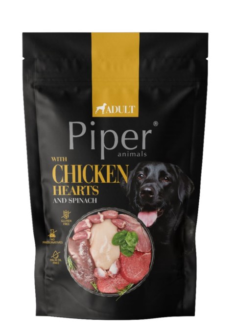 Dolina Noteci Piper Dla Psa Z Sercami Kurczaka I Szpinakiem 500g