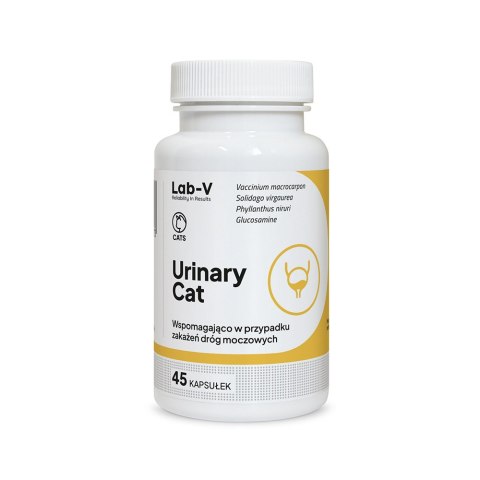 Lab-v Urinary Cat Wsparcie Układu Moczowego Dla Kotów 45 Kapsułek