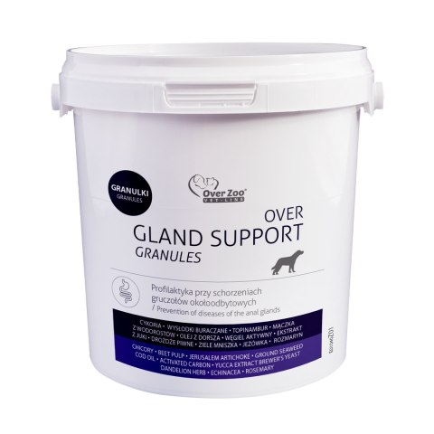 Over Zoo Gland Support Granulat Dla Psa Na Gruczoły Okołoodbytowe 600g