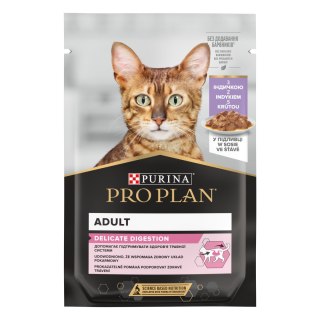 Pro Plan Nutrisavour Delicate Karma Dla Kota Z Indykiem W Sosie 85g