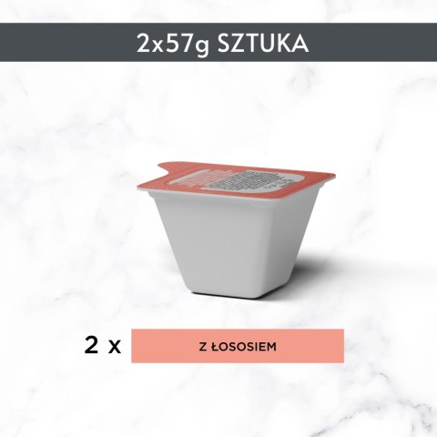 GOURMET Revelations Delikatne Kawałki w Galaretce z Łososiem 2x57g