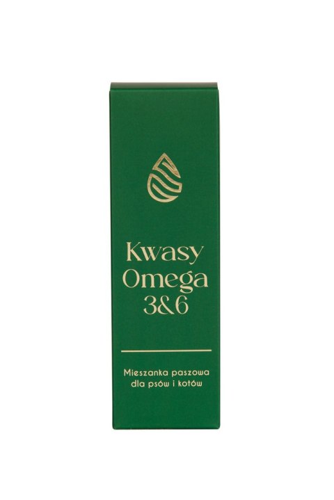 Lab-v Kwasy Tłuszczowe Omega 3 i 6 stosowane na ogólną poprawę stanu zdrowia oraz sierści i skóry dla psów i kotów 100ml