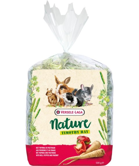 Versele-Laga Timothy Hay Bell Pepper & Parsnip 500g
