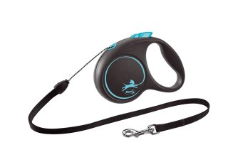 Flexi Smycz Black Design S Linka 5m Do 12kg Niebieska
