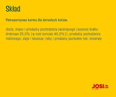 Josera JosiCat Crunchy Chicken 18kg