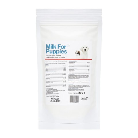 Lab-v Milk For Puppies-mleko dla szczeniąt 200g
