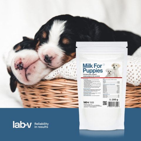 Lab-v Milk For Puppies-mleko dla szczeniąt 200g