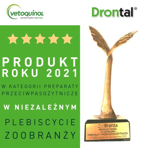 VETOQUINOL Drontal - Dog Flavour Tabletki Dla Psów 2tabl. (kostki)