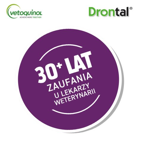 VETOQUINOL Drontal Plus Flavour 35kg Tabletki Dla Psów 2tabl.