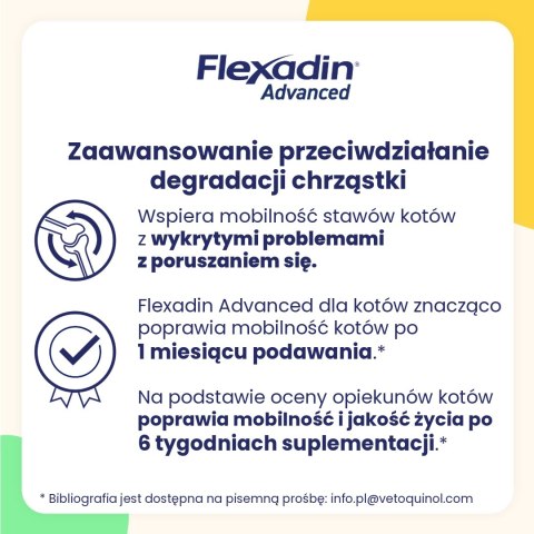VETOQUINOL Flexadin Advanced Cat 30 kąsków