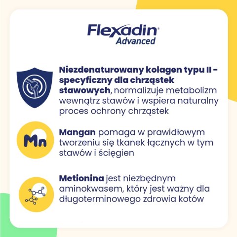 VETOQUINOL Flexadin Advanced Cat 30 kąsków