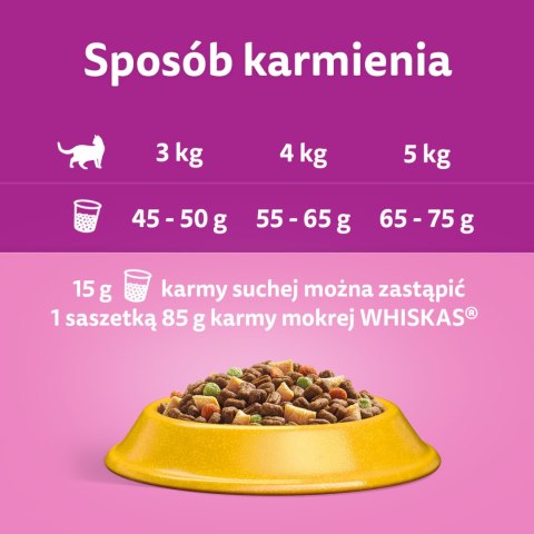 Whiskas Adult Karma Sucha Dla Kotów Kurczak 1,4kg