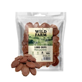 WILD FARM Chipsy Z Jagnięciny Przysmak Dla Psa 500G