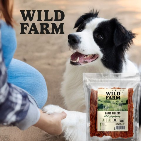 WILD FARM Filet Z Jagnięciny Przysmak Dla Psa 500G