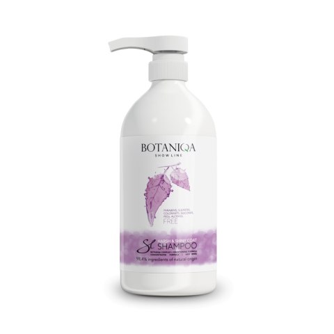 BOTANIQA Harsh & Shiny Coat Shampoo Szampon Dla Psów Szorstkowłosych 1l