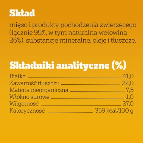 Pedigree Ranchos Originals Przysmak Dla Dorosłych Psów Z Wołowiną 70g