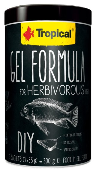 Tropical Gel Formula For Herbivorous Fish 1000ml