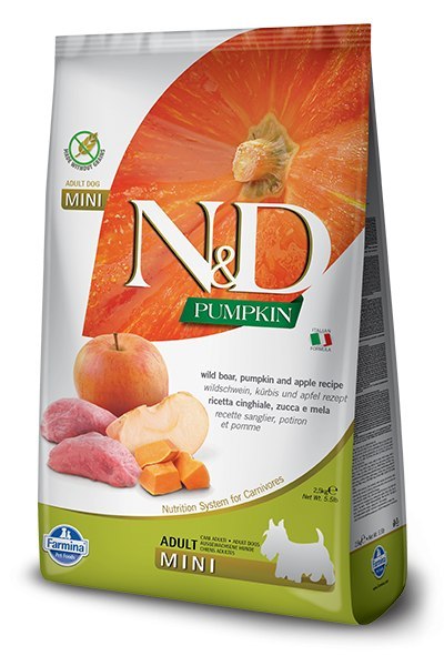 Farmina N&D Pumpkin Grain Free Canine Adult Mini Boar&Apple 7kg