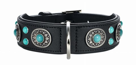 Hunter Sioux Skórzana Obroża Dla Psa Czarna 60cm