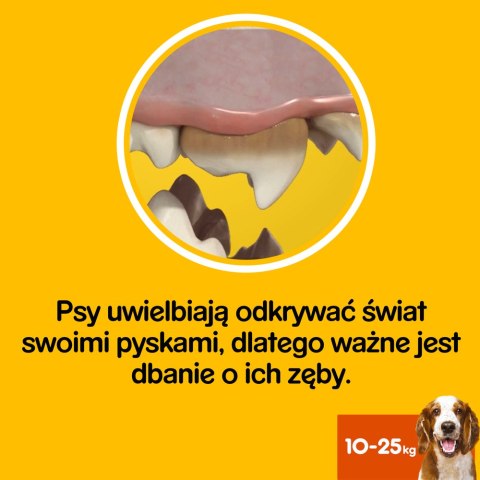 Pedigree DentaStix Przysmak Dentystyczny Dla Psów O Wadze 10-25kg 77g