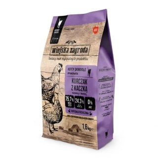 Wiejska Zagroda Dla Kota Kurczak Z Kaczką 1,6kg