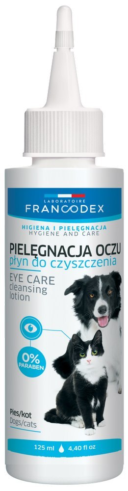 Zolux Francodex Płyn Do Przemywania Oczu Psów I Kotów 125ml