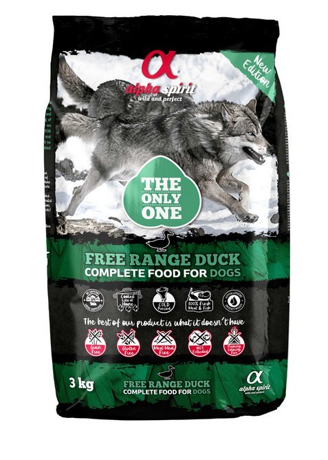 Alpha Spirit Free Range Duck 3kg