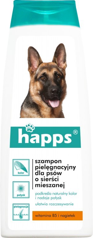 Bros Happs Szampon Pielęgnacyjny Dla Psów O Sierści Mieszanej 200ml