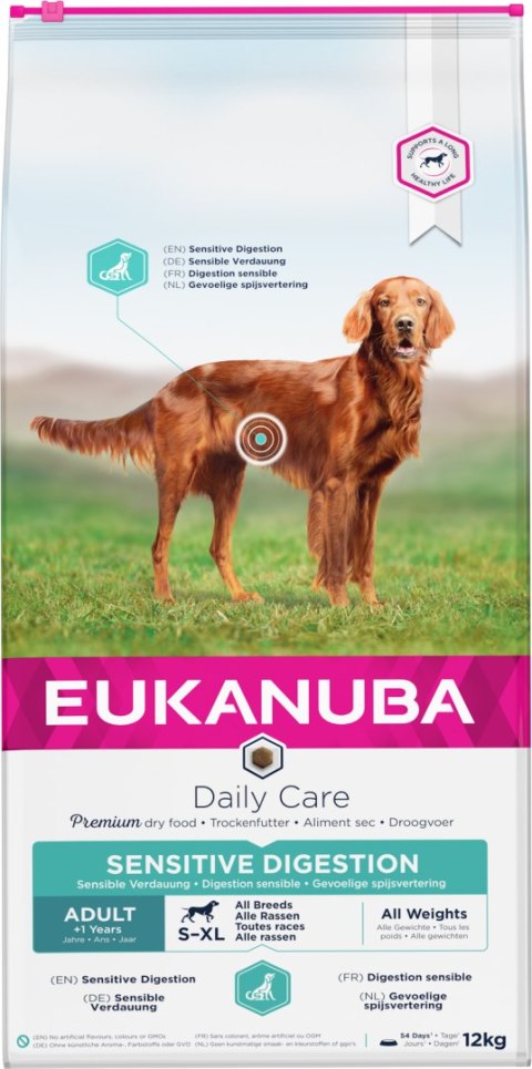 Eukanuba Daily Care Adult Sensitive Digestion 12kg