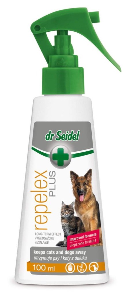 Laboratorium DermaPharm Dr Seidel Repelex Plus Płyn Odstraszający Zwierzęta O Przedłużonym Działaniu 100ml